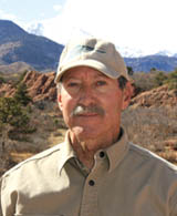 City Parks employee Mike Weeks, the Red Rock Canyon ranger, enjoys a recent sunny day in the city-owned open space.
Westside Pioneer photo