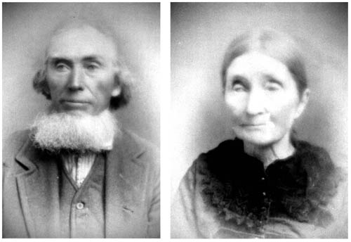 Oliver and Zelphia Bishop, who came to Colorado with other
family members on a wagon train in the 1870s. were the
great-grandparents of Westside resident Fred Bishop.
Courtesy of Fred Bishop